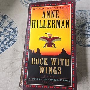 Rock with Wings by Anne Hillerman 2015 Paperback Mystery Crime Fiction Navajo